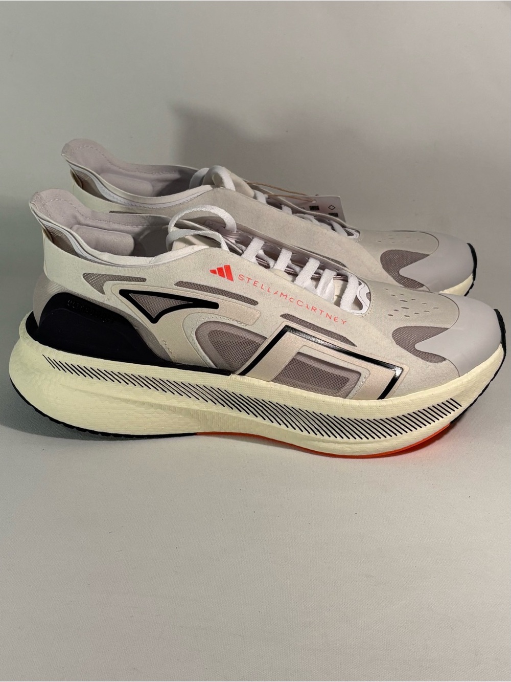 ⛱️ ADIDAS ULTRA BOOST 5 BY STELLA MCCARTNEY IVORY WOMENS SIZE 8.5 [NEW] ⛱️